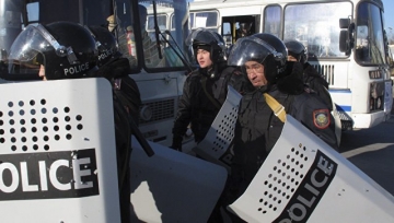 Polis məntəqəsinə hücum - bu dəfə Qazaxıstanda