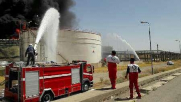 İranda neft-kimya zavodunda yanğın baş vermişdir