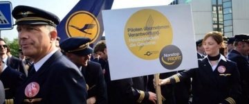 Almaniyada Lufthansa pilotlarının tǝtil qǝrarı, 876 reys lǝğv edilib