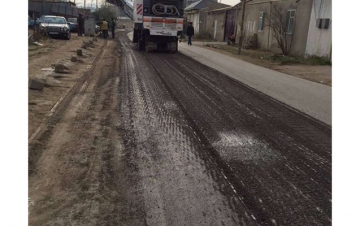  Sabunçu-Ramana yolu keyfiyyətsiz çəkilir - FOTO