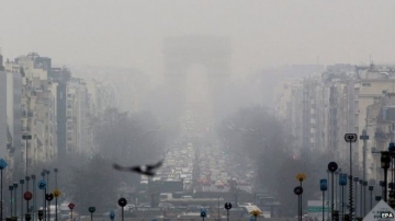 Fransada hava çirklənməsi faciəsi