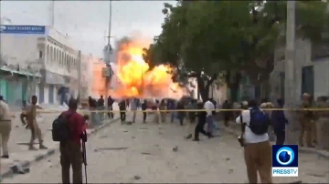 Somalidə otelə hücum: 13 ölü, 25 yaralı -VİDEO