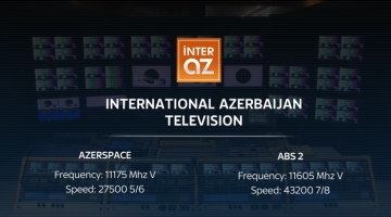 İnterAz televiziyasının “AzərSpace-1” peykində yayımı bərpa olunur