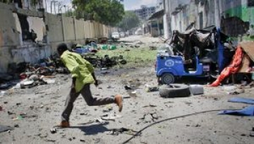 Somalinin paytaxtında törədilən partlayışlar nəticəsində 50 nəfər ölüb
