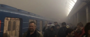 Sankt-Peterburqda metronun iki stansiyasında partlayış olub, 10 nəfər ölüb - YENİLƏNİB (VİDEO)