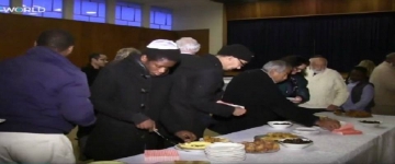 Sineqoqda müsəlmanlar üçün iftar süfrəsi açıldı
