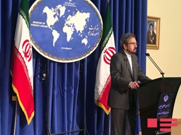 Bəhram Qasimi: “Trampın hədələrinin İran rəsmilərinə təsiri yoxdur”