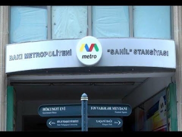 Avqustun 21-dən metronun `Sahil` stansiyası 1 illik təmirə bağlanır