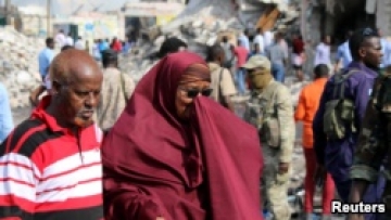 Somali paytaxtında törədilmiş  partlayışda azı 231 nəfər ölüb