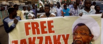 Nigeriya xalqının Şeyx Zəkzəkinin azadlığa buraxılması tələbilə oturaq aksiyasının 40-cı günü - FOTO