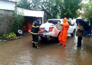 Gürcüstanda güclü yağış fəsadlar yaradıb