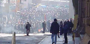 Boliviyanın üç şəhərində polis seçki nəticələrinə qarşı olan etirazlara qoşulub