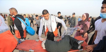 Qəzzada keçirilən dinc aksiyada daha 5 fələstinli yaralandı