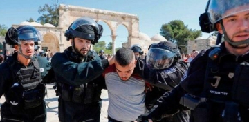 İsrail polisi fələstinlilərə hücum etdi, 13 nəfər yaralandı