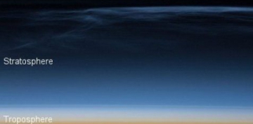 NASA ən hündürdə olan buludların şəkillərini nümayiş etdirib (FOTO)