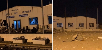 ABŞ təyyarələri Kərbəlada tikilməkdə olan beynəlxalq hava limanını bombalayıb - FOTO 