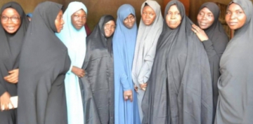 Nigeriyada İslam Hərəkatının 6 xanım üzvü həbsdən azadlığa buraxıldı - FOTO 