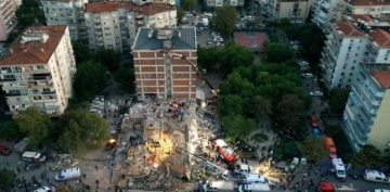 İzmirdə zəlzələ nəticəsində 24 nəfər ölüb, 804 nəfər yaralanıb 