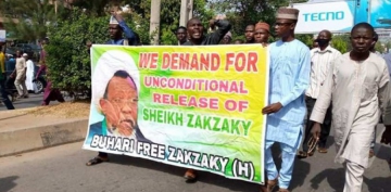 Nigeriyada Şeyx Zəkzakinin azadlığı tələbi ilə etiraz aksiyaları davam edir