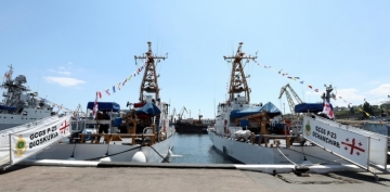 Gürcüstan hərbçiləri NATO-nun Qara dənizdəki təlimlərinə qatılıb
