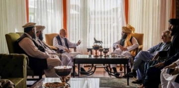 Əfqanıstanın eks-prezidenti ‘Taliban’la görüşüb