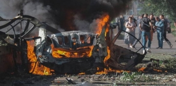 Ukraynada terror aktı: Ölənlər var - VİDEO