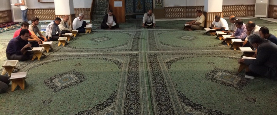 Bişkekdə  Quran tilavəti və iftar süfrəsi - FOTO 