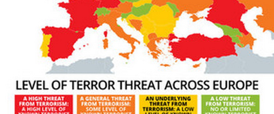 `Daily Express`: Azərbaycan terror aktivliyi riski orta yüksək olan ölkələr siyahısına daxildir