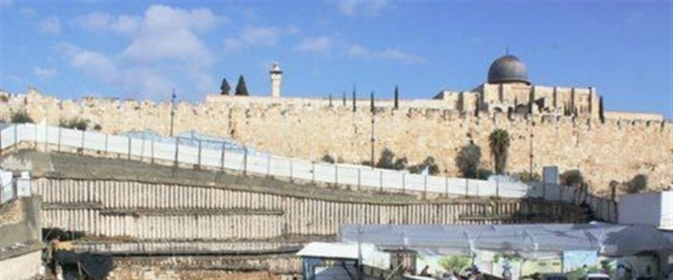 Sionistlər Əqsa məscidinin altında  təhlükəli qazıntıları davam etdirir - VİDEO