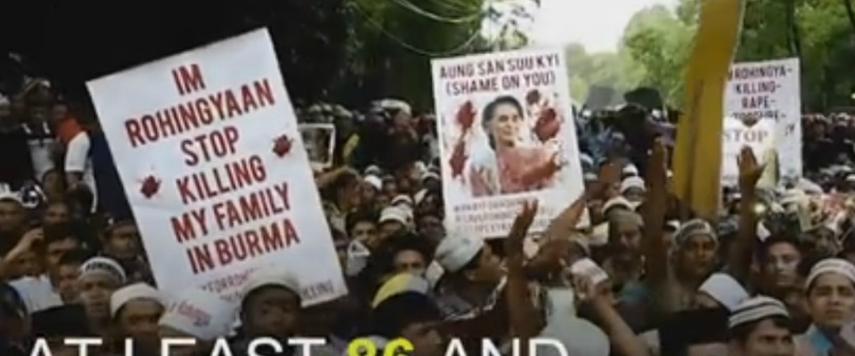 Banqladeş, Kuala-Lumpur, Cakarta və Bankokda  Rohingiya müsəlmanlarının qətliamına etiraz - VİDEO
