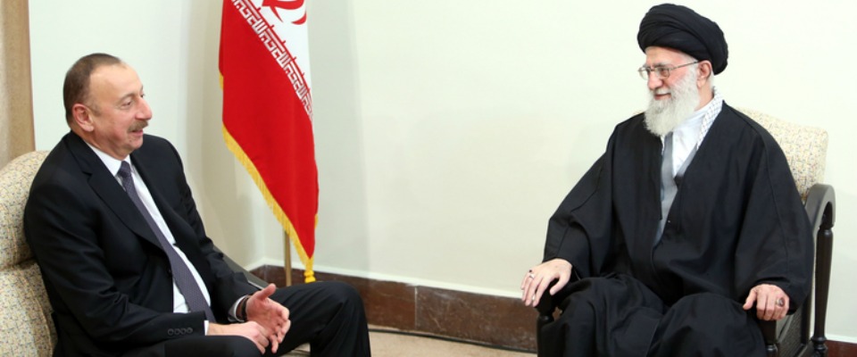 Azərbaycan prezidenti Ayətullah Xamenei ilə görüşüb - FOTO