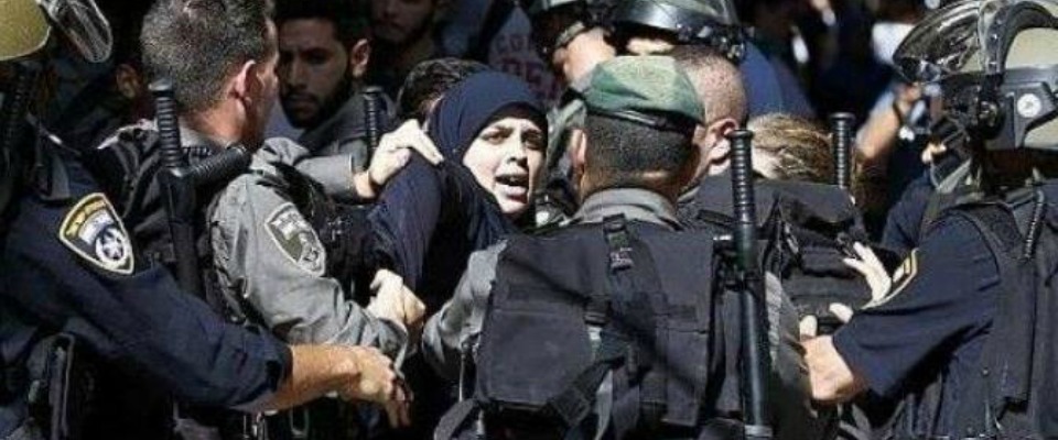 Sionist rejim  5 ayda  295 fələstinli qadını həbs edib 
