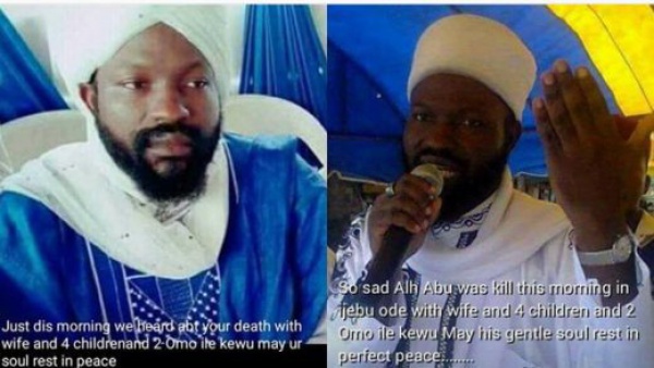 Nigeriyada məscid imamı yoldaşı və dörd uşağı ilə birlikdə məscid yaxınlığında öldürüldü 