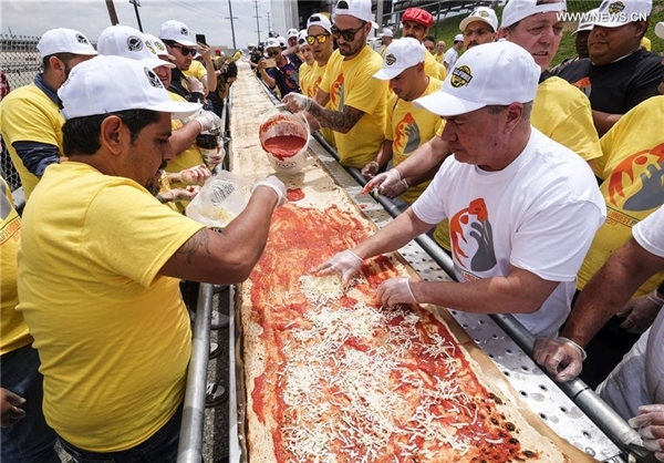 Dünyanın ən böyük pizzası – FOTO 