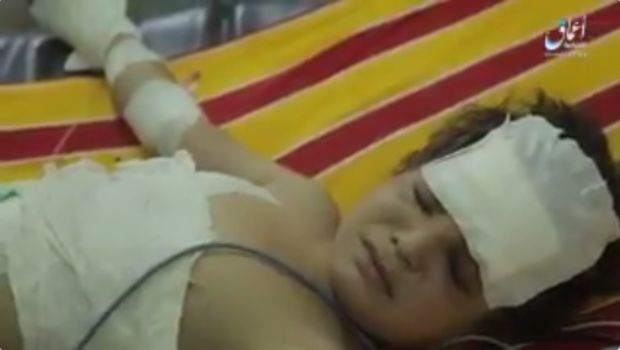 ABŞ koalisiyası Raqqada mülki insanları bombardman edib - Uşaqların acı fəryadı