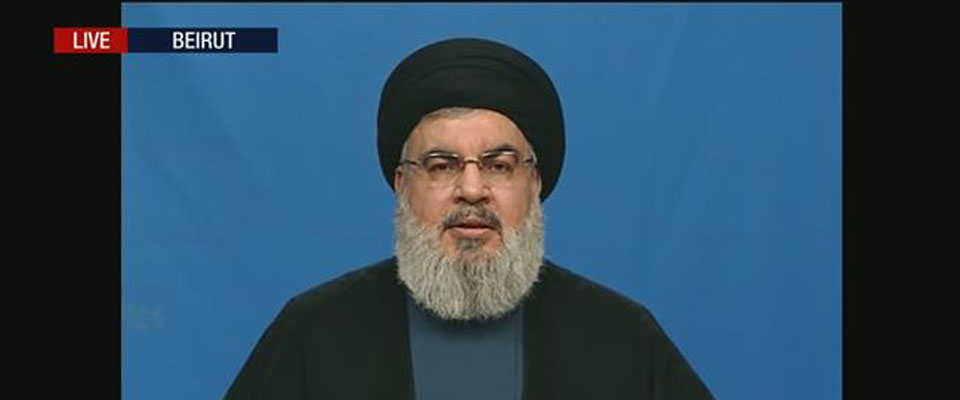 `Hizbullah` lideri bölgədəki son hadisələrdən və Ərəb Liqasının iclasından danışdı