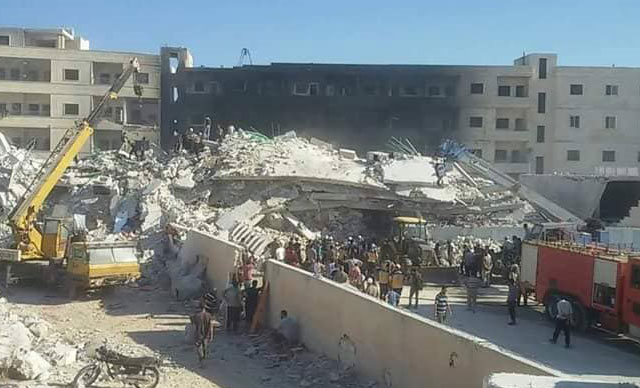 İdlibdə güclü partlayış - 30 ölü, 45 yaralı