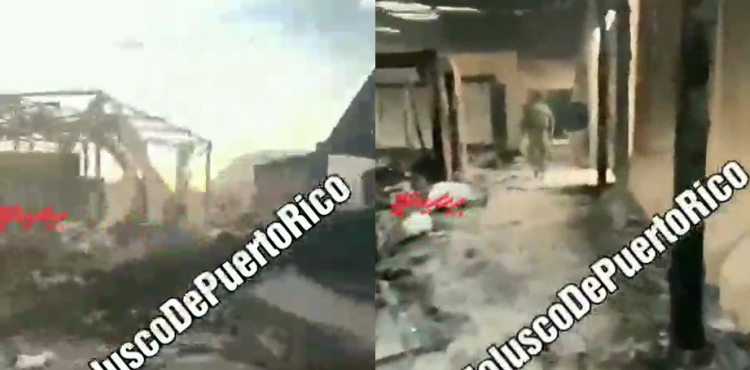 İranın vurduğu ABŞ-ın İraqdakı hərbi bazasından görüntülər - VİDEO 