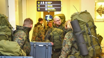 NATO qoşunları Litvaya yeridildi