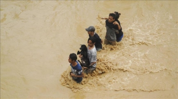 Çində sel: 16 nəfər həyatını itirib