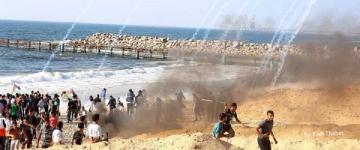 İsrail ordusu Qəzzada dəniz blokadasına qarşı keçirilmiş aksiyanı atəşə tutub (FOTO/VİDEO)