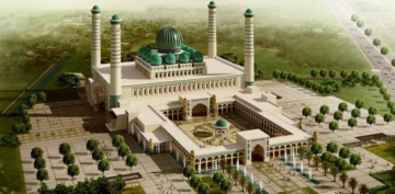 Mərkəzi Asiyanın ən böyük məscidi Tacikistanda tikilir