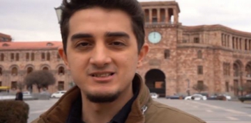 Türk bloger Yerevanda Xocalı soyqırımı ilə bağlı sorğu keçirdi - VİDEO