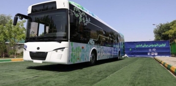 İranda ilk elektrobus istifadəyə verilib