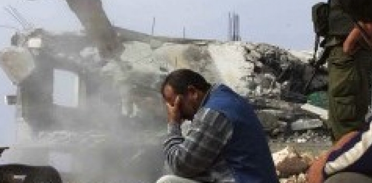HESABAT: İsrail rejimi yanvarda yerli əhaliyə məxsus 40 binanı söküb