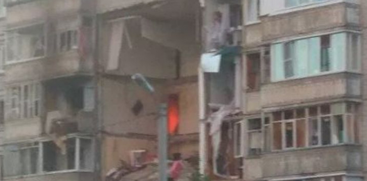Rusiyada binada partlayışdan sonra 38 nəfərin taleyi məlum deyil - VİDEO
